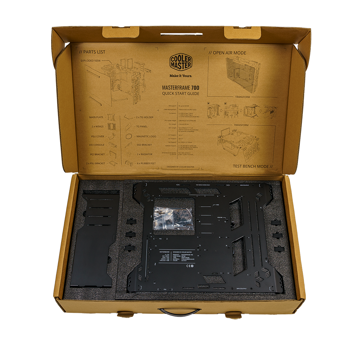 COOLER MASTER MASTERFRAME 700 pcケース MasterFrame 700 | Cooler Master